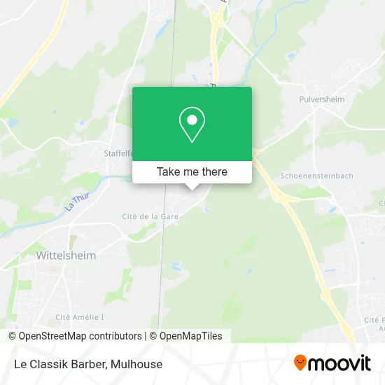 Le Classik Barber map