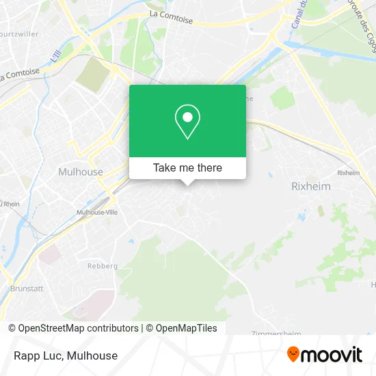 Mapa Rapp Luc