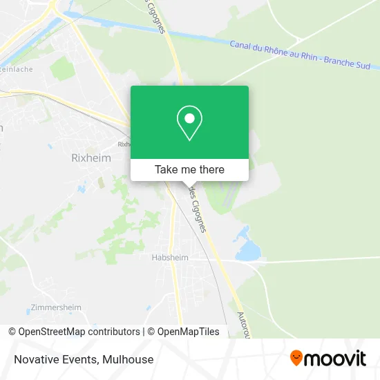 Novative Events map