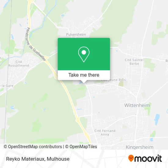 Reyko Materiaux map
