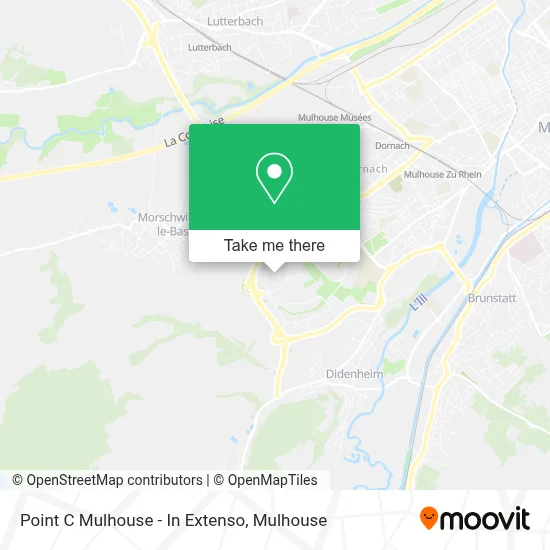 Point C Mulhouse - In Extenso map