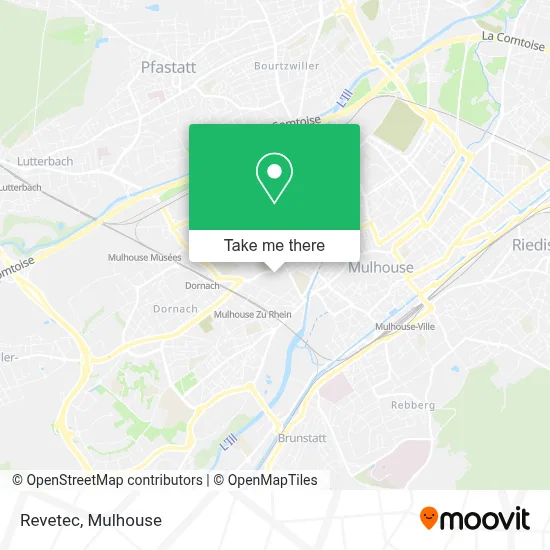Revetec map