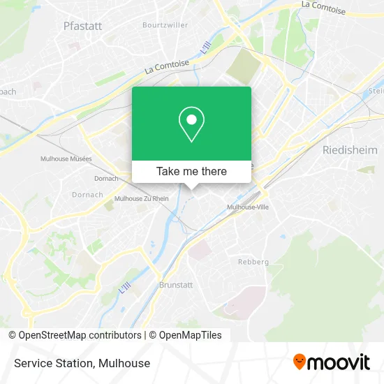 Station Service map