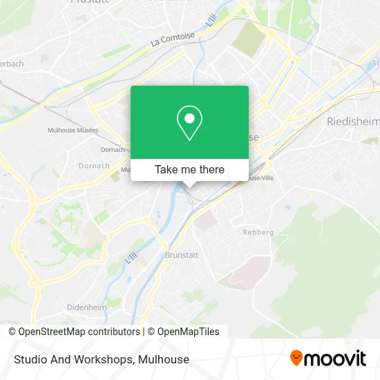 Studio And Workshops map