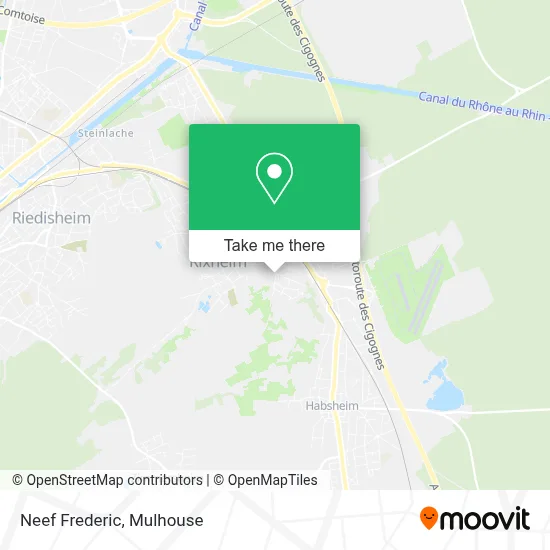 Neef Frederic map