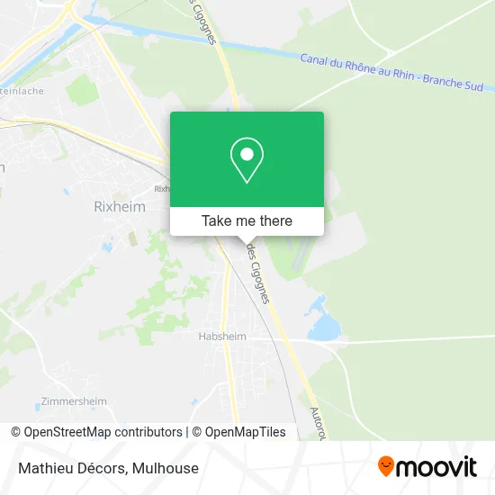 Mathieu Décors map