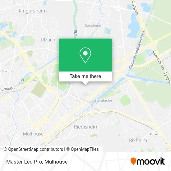Master Led Pro map
