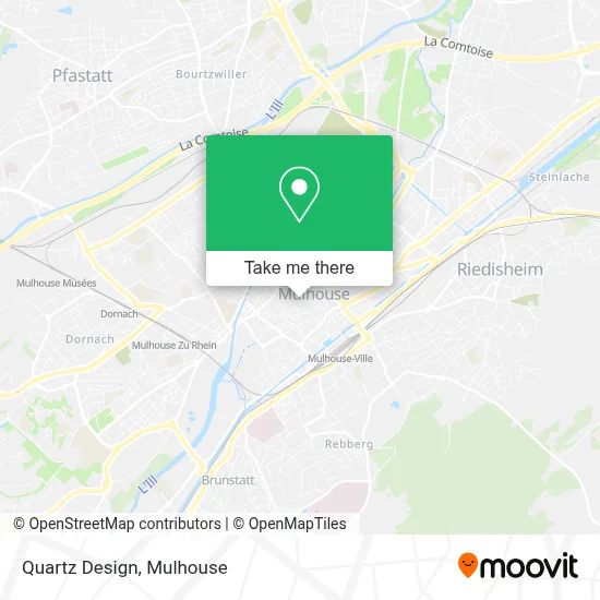 Quartz Design map