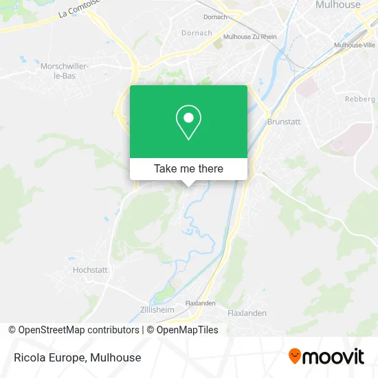 Ricola Europe map