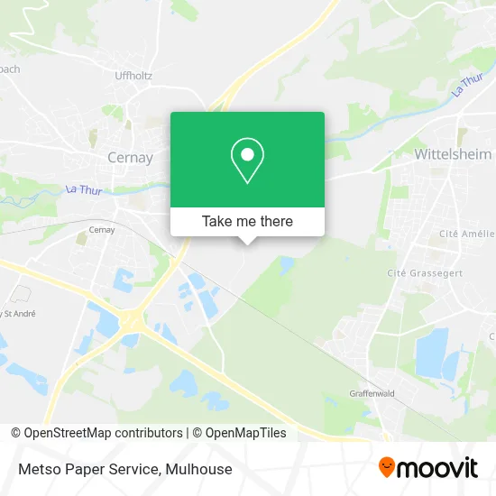 Metso Paper Service map