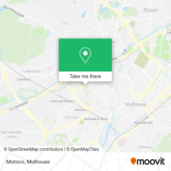 Motoco map