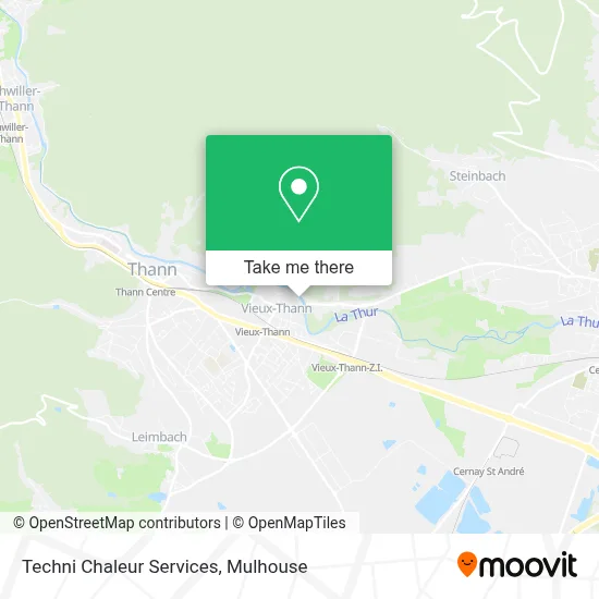 Techni Chaleur Services map