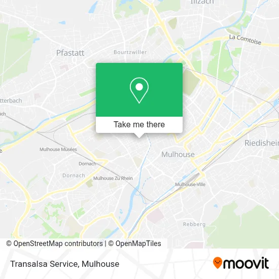 Transalsa Service map