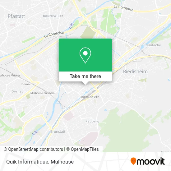 Quik Informatique map