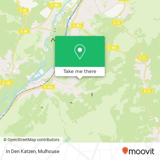 In Den Katzen map