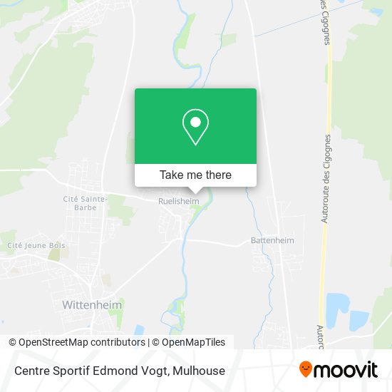 Centre Sportif Edmond Vogt map