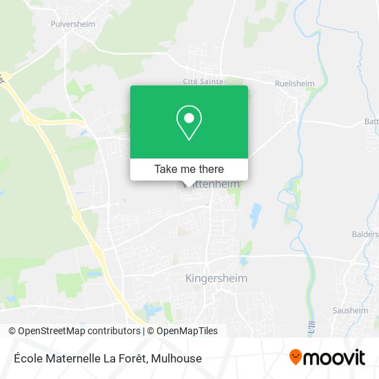École Maternelle La Forêt map