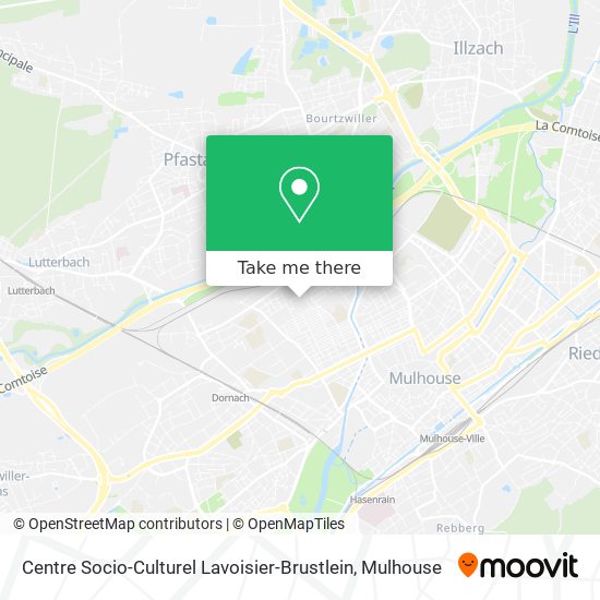 Centre Socio-Culturel Lavoisier-Brustlein map