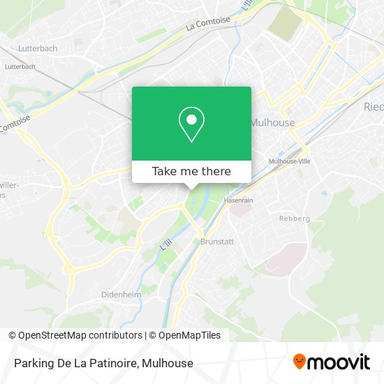 Parking De La Patinoire map