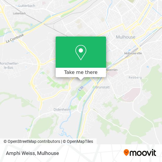 Mapa Amphi Weiss