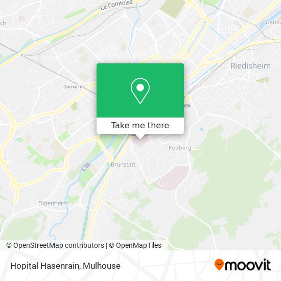 Hopital Hasenrain map