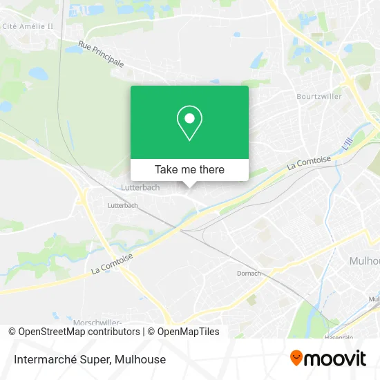 Intermarché Super map