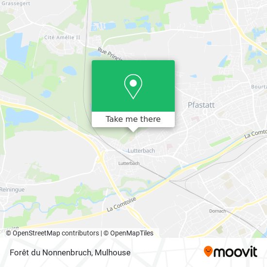 Forêt du Nonnenbruch map