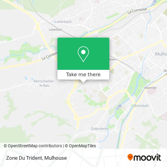 Zone Du Trident map