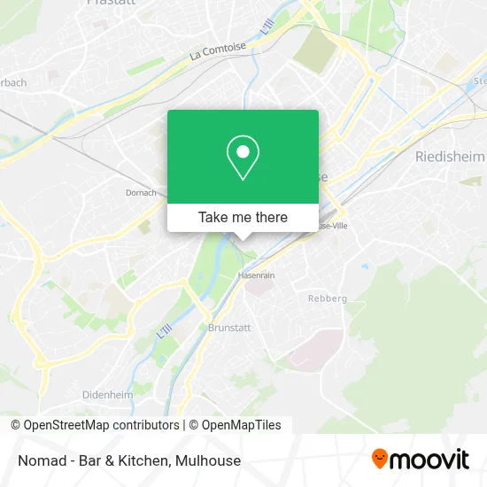 Nomad - Bar & Kitchen map