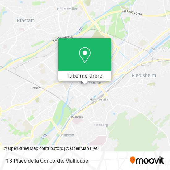 18 Place de la Concorde map