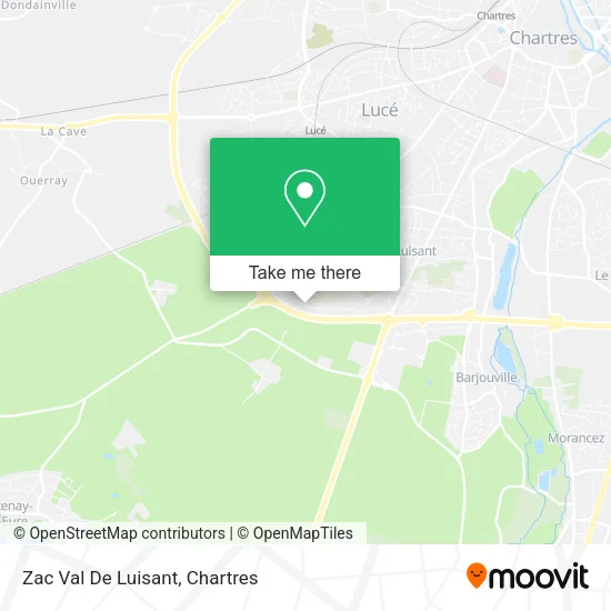 Zac Val De Luisant map