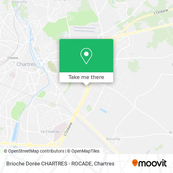 Brioche Dorée CHARTRES - ROCADE map
