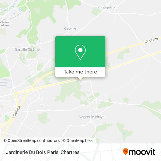 Mapa Jardinerie Du Bois Paris