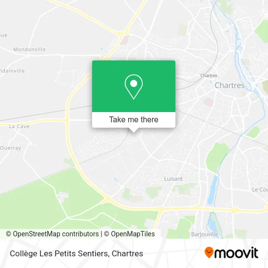 Collège Les Petits Sentiers map