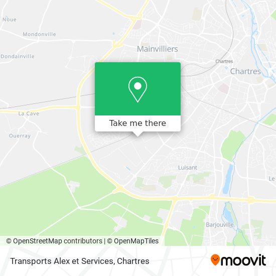 Transports Alex et Services map
