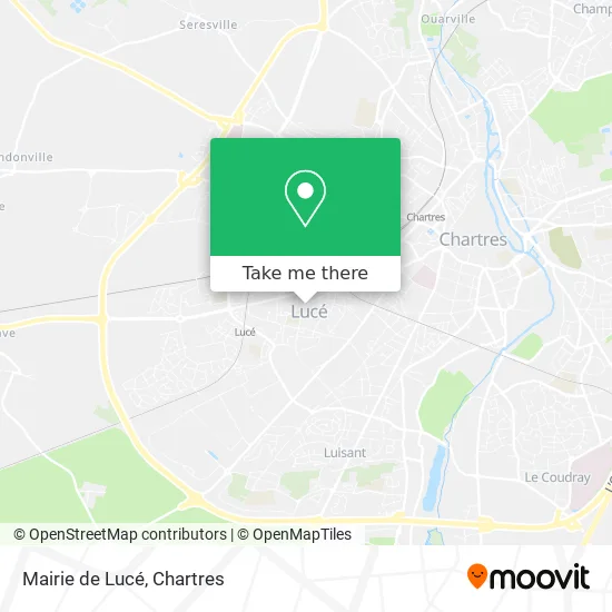 Mairie de Lucé map