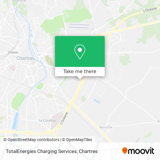 TotalEnergies Charging Services map
