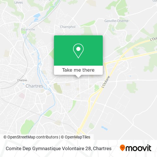Comite Dep Gymnastique Volontaire 28 map