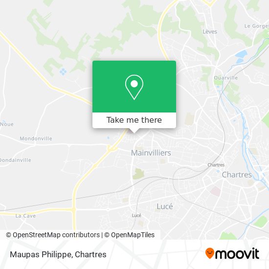 Maupas Philippe map