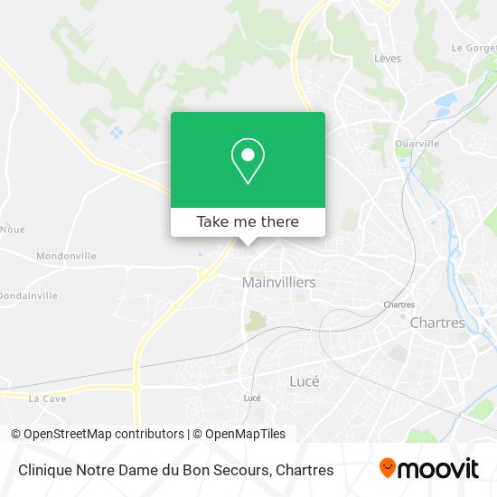 Clinique Notre Dame du Bon Secours map