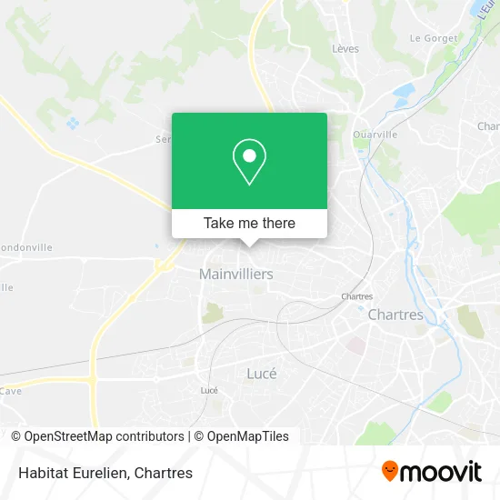Habitat Eurelien map