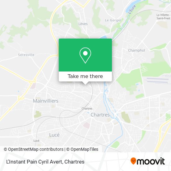 L'Instant Pain Cyril Avert map