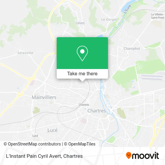 L'Instant Pain Cyril Avert map