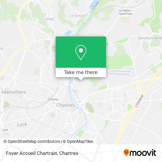 Foyer Accueil Chartrain map