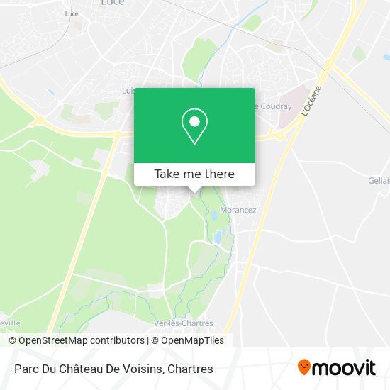 Parc Du Château De Voisins map