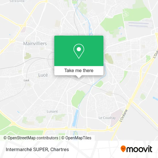 Intermarché SUPER map