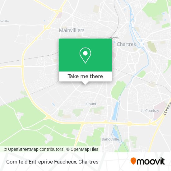 Comité d'Entreprise Faucheux map