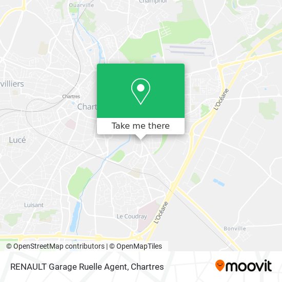 RENAULT Garage Ruelle Agent map