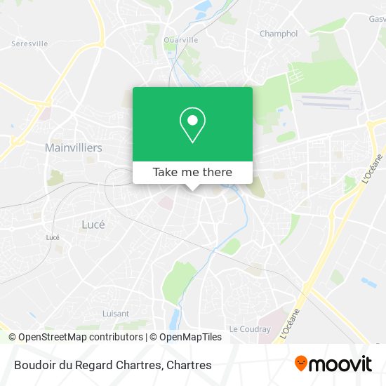 Boudoir du Regard Chartres map