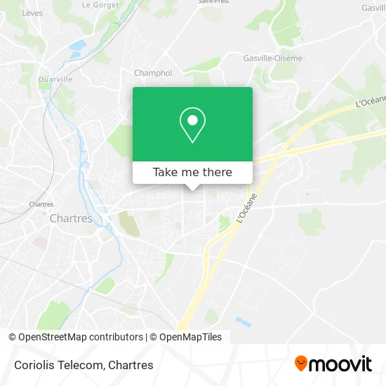 Coriolis Telecom map